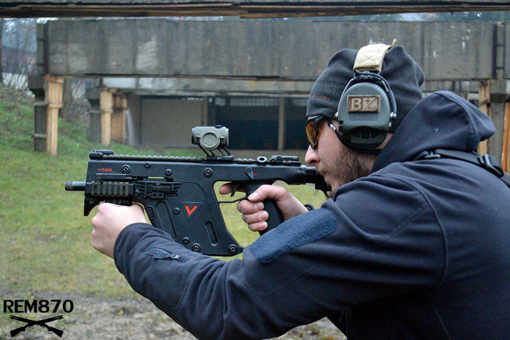 Kriss Vector Submachine Gun with Red Dot