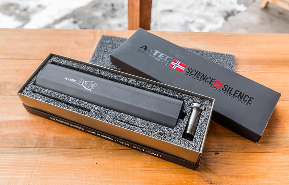 A-Tec A12 Shotgun Silencer/Suppressor.