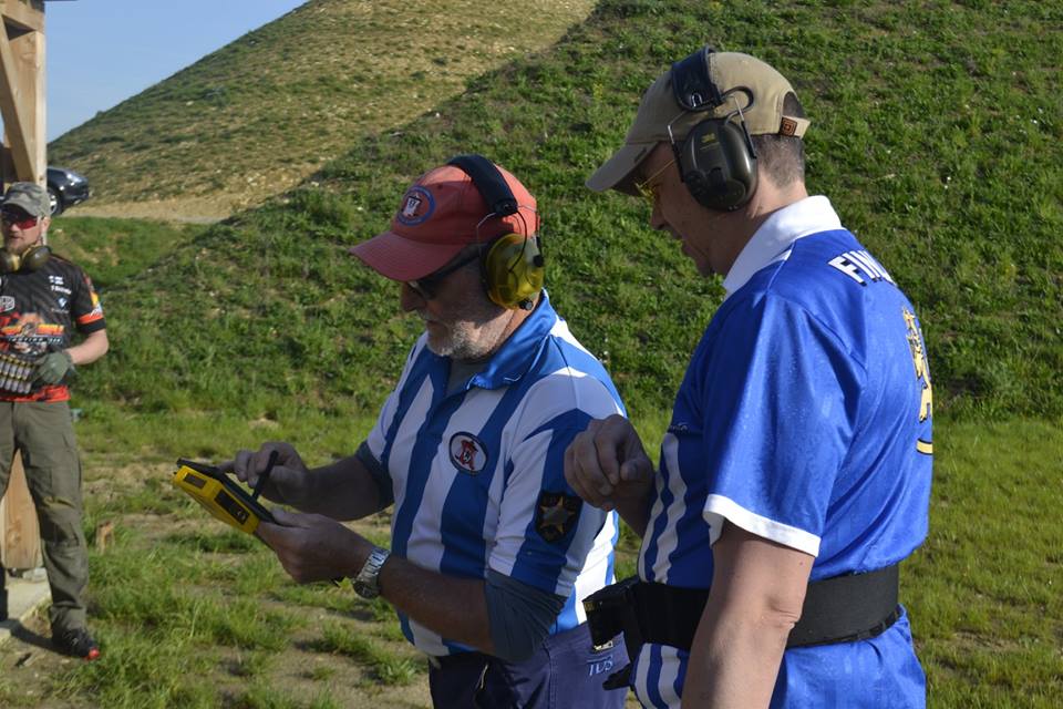 Range Officer with Tablet