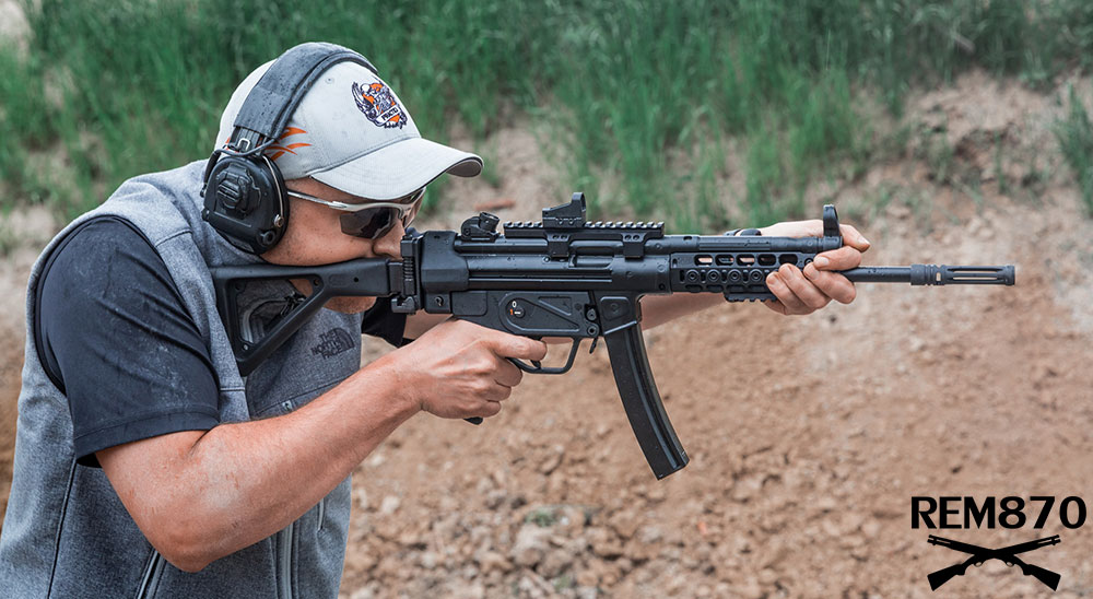 Choate H&K MP5/93/94 Adjustable Length of Pull Folding Stock on MKE T94 (Zenith Z-5) Rifle