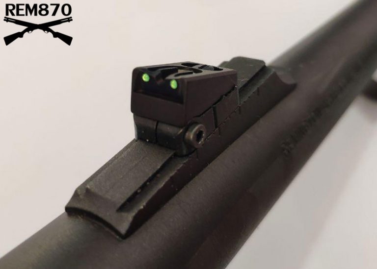 Remington 870 Front and Rear Rifle Sights Installation and Removal