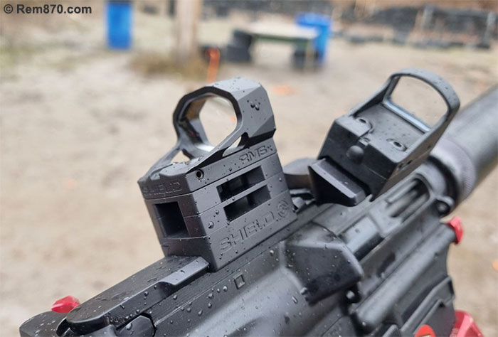 Shield RMSx Sight on Vented Mount