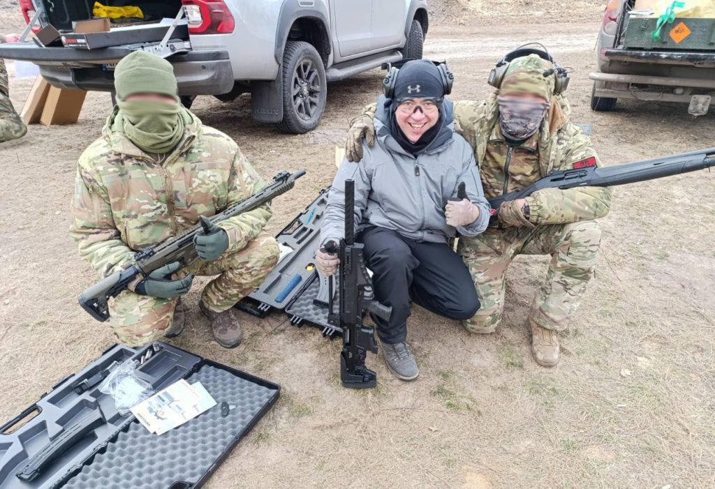 Testing Different Shotguns and Loads with Ukrainian Soldiers